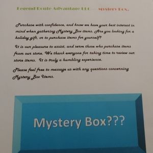 Five Mens Clothing Mystery Box.  Size Large.